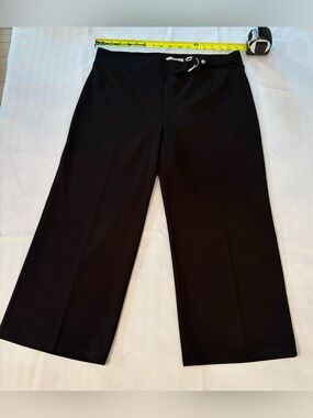 Retrology Cropped Black Pant - Size Large